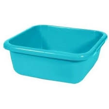 CURVER AFWASBAK VIERKANT 29CM 6L MOLOKAI BLAUW (01831-X34-00)